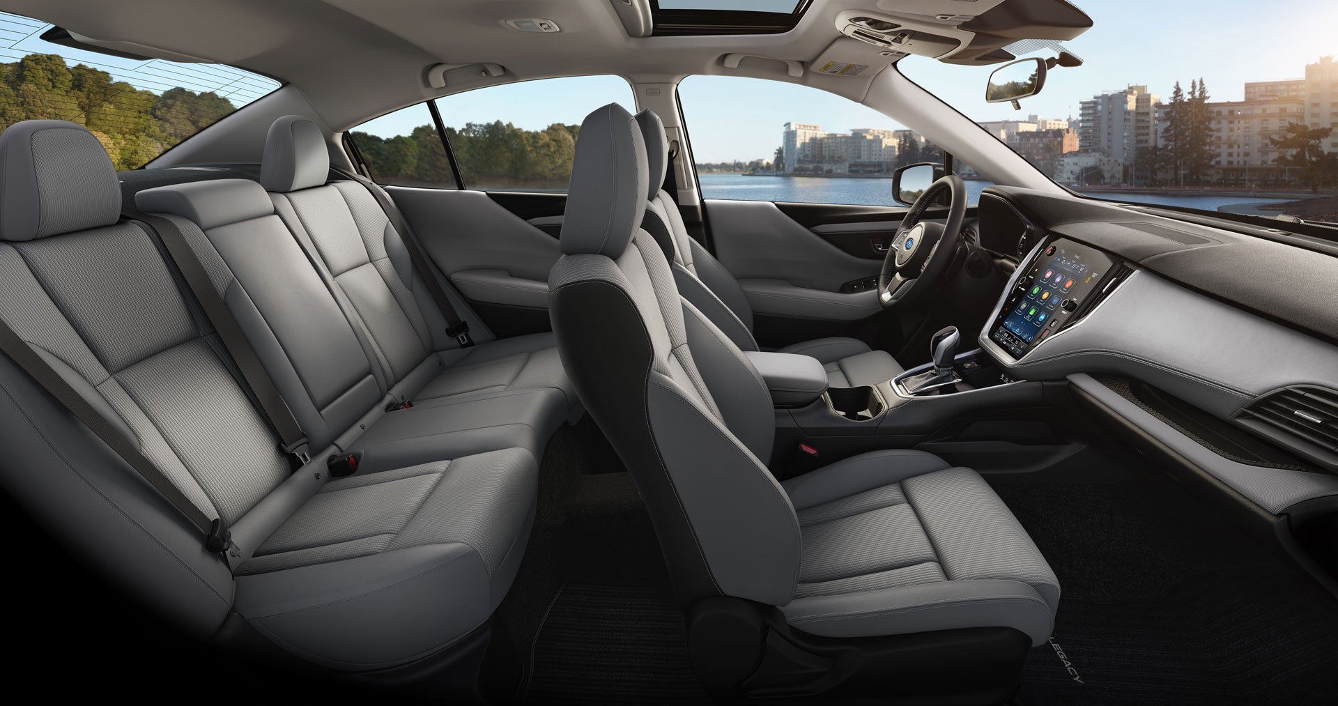 2025 Subaru Legacy Premium Shown in Titanium Gray Cloth