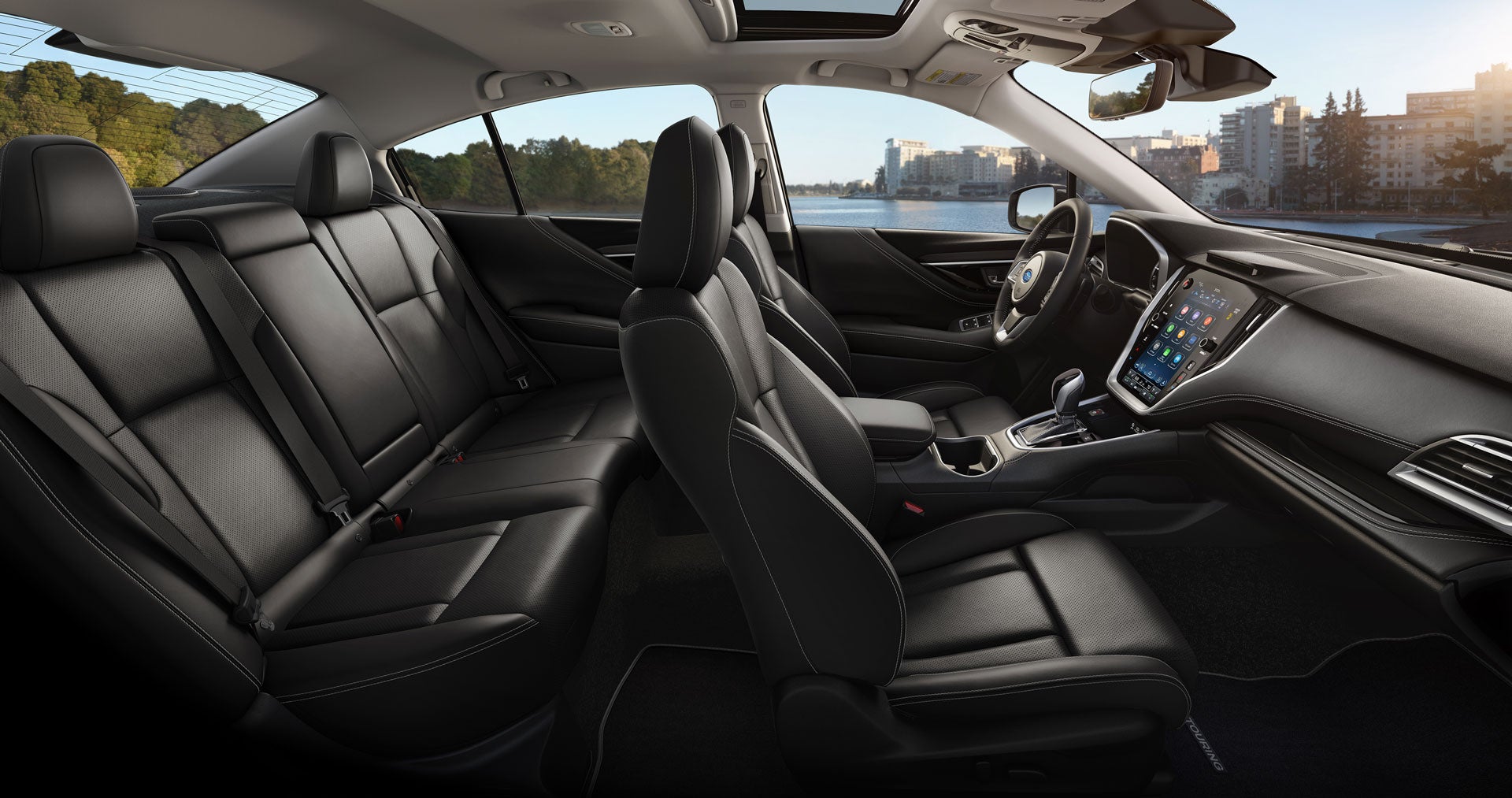 2025 Subaru Legacy Touring XT Shown in Slate Black Nappa Leather
